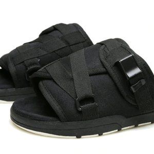 Ollics Slides Black Men's or Unisex Sz 6-7 Streetwear NWT No Box